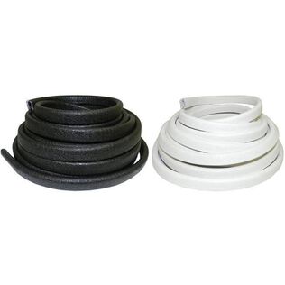 Rub Rail Flex-Trim, 5/32" x 9/16", White, 250'