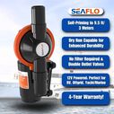 SEAFLO 12V Diaphragm 5.0 GPM Waste Pump &ndash; 360-Degree Rotating Head image number 5