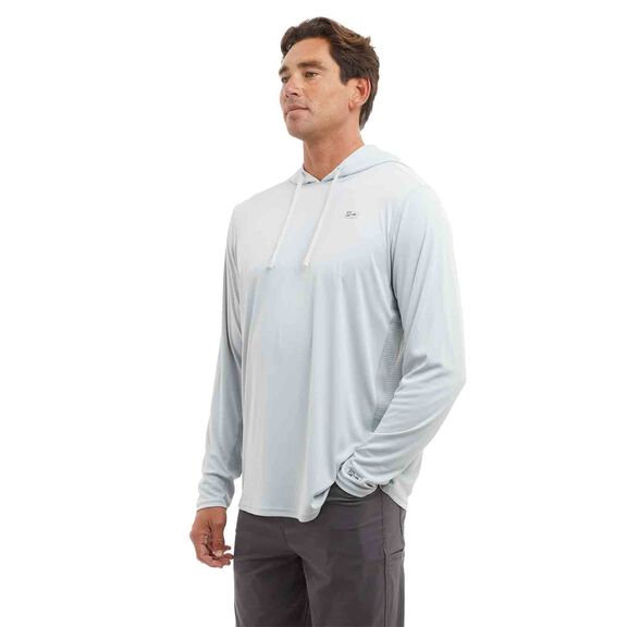 Men's Goione Center Con Vaportek Hooded Shirt image number 1