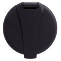 Trinidad Recessed Control Valve Cold Only, Black Cup & Lid, Chrome Trinidad Handle image number 4