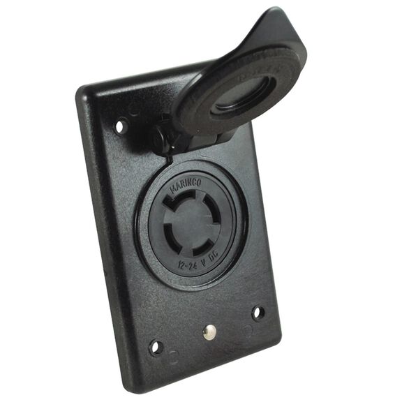 Trolling Motor DC Receptacle & Bracket image number 0