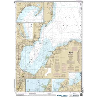 Maptech&reg; NOAA Recreational Waterproof Chart-Saginaw Bay (14863)