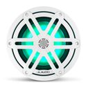 M3-650X-S-Gw-i 6.5" Marine Coaxial Speakers, White Sport Grilles with RGB LED Lighting image number 1
