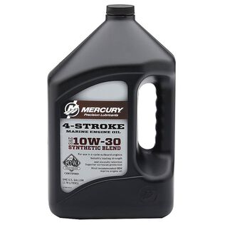 SAE 10W-30 Synthetic Blend 4-Stroke Marine Engine Oil