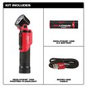 USB Rechargeable Pivoting LED Flashlight image number 1