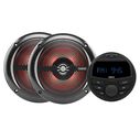 MRX1 and NXL-6SL/BK Stereo and Speaker Package, Black image number 0