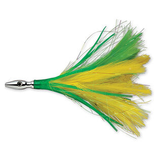 Flash Feather Rigged Lure, 4"