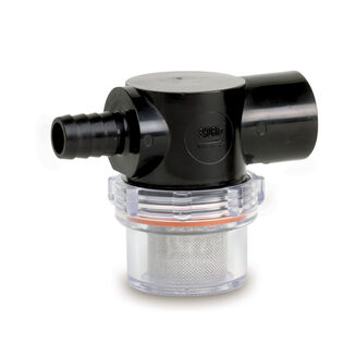 Water Strainer, 1/2" Barb In, 1/2" NPS Female Out