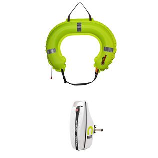 Jon Buoy Inflatable Horseshoe, White Case
