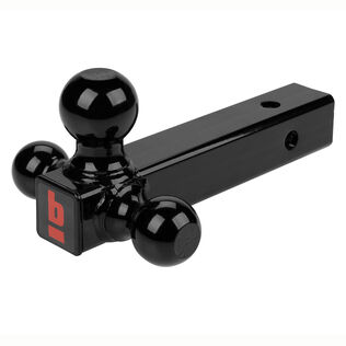 Trailer Tri Ball Mount, 2" Shank
