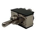 Chrome Plated Toggle Switch, Off/On, DPST image number 0