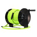 Flexzilla Manual Air Hose Reel Open Face Fixed Heavy Duty 3/8" 100' image number 0