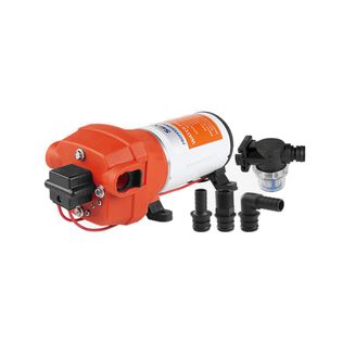 SEAFLO 41 Series 24V Diaphragm Pump, 4.5 GPM, 40 PSI, Self-Priming, Run Dry Safe