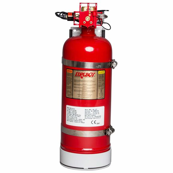 MA2 Fire Extinguisher, 50cu.ft. Coverage, 2.2lb. Agent Weight image number 0