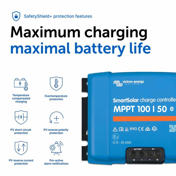 Victron Energy SmartSolar MPPT 100/50 image number 1