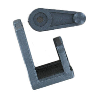 Square Tube Gate Latch 1-1/8" Black