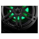 M3-650X-S-Gm-i 6.5" Marine Coaxial Speakers Gunmetal Sport Grilles with RGB LED Lighting image number 5