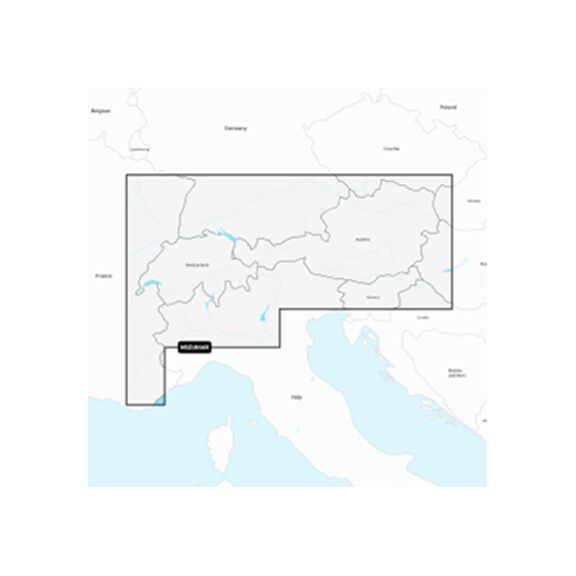 Navionics Platinum+ EU066R Alpine, Lakes and Rivers image number 0