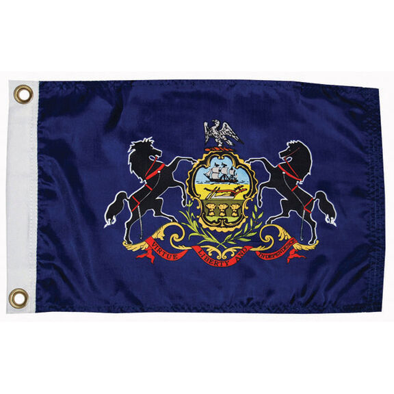 Pennsylvania State Flag, 12" x 18" image number 0