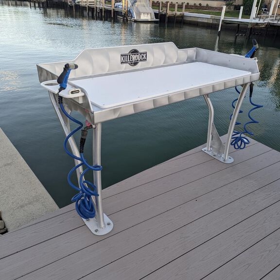 5.5 Upscale Fish Cleaning Station with Flat Base image number 2