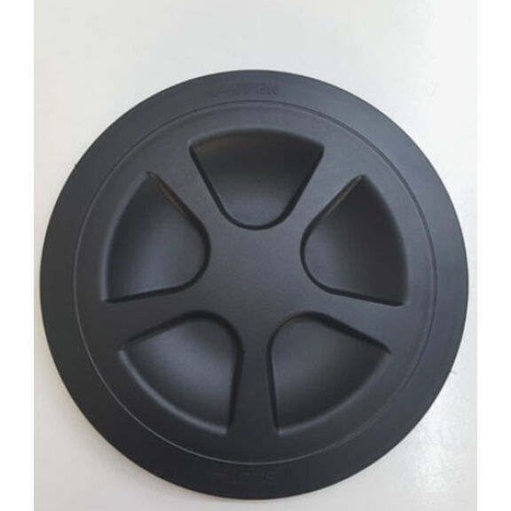Round Shape Inspection Hatch - Black - 8 Inch image number 1