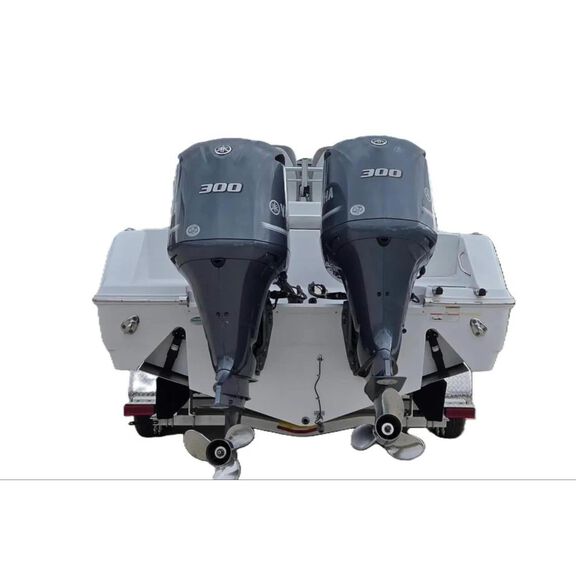 Stainless Steel Electric Trim Tab Kit, SLC-11 Manual LED Control, 9LX9W Tab image number 5