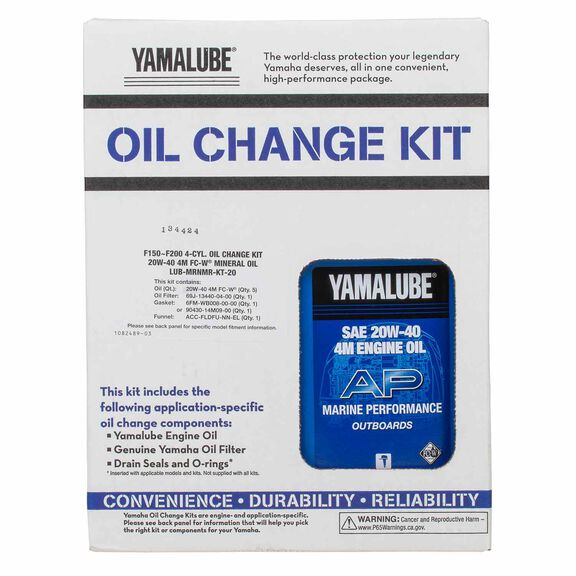 Yamaha Oil Change Kit, F150 image number 0