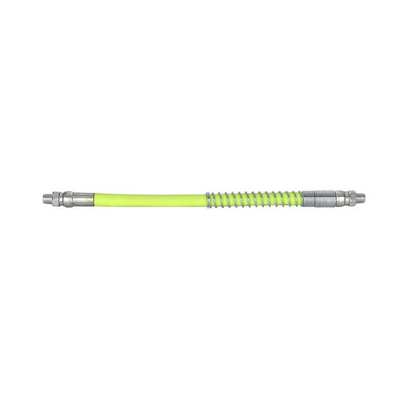 Flexzilla Grease Hose 3/16" 12" 1/8"MNPT Spring Guard image number 0