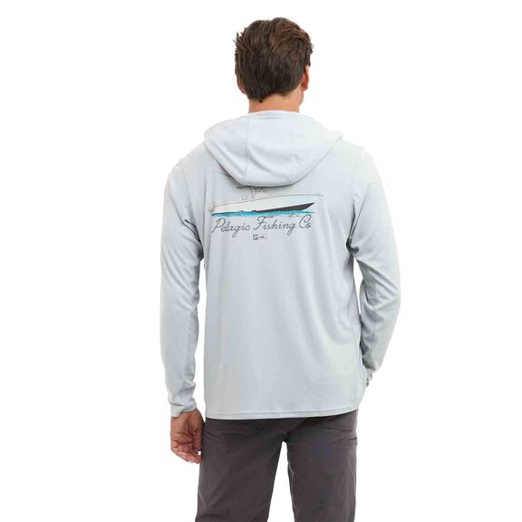 Men's Goione Center Con Vaportek Hooded Shirt image number 0