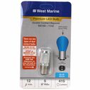 Double Contact Index Bayonet BA15D-1142 LED Premium Bulb, Blue image number 0