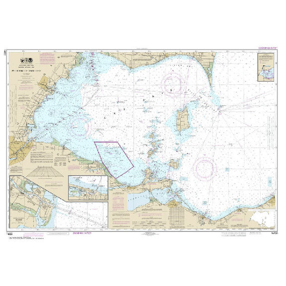 #14830 West End of Lake Erie Port Clinton Harbor Monroe image number 0