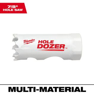 7/8" HOLE DOZER&trade; Bi-Metal Hole Saw