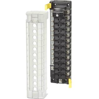 ST CLB Circuit Breaker Block, 12 Positions, Negative Bus
