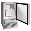 Marine Icemaker Flange to Cabinet 14", Reversible Hinge, Stainless Solid, 115v image number 1