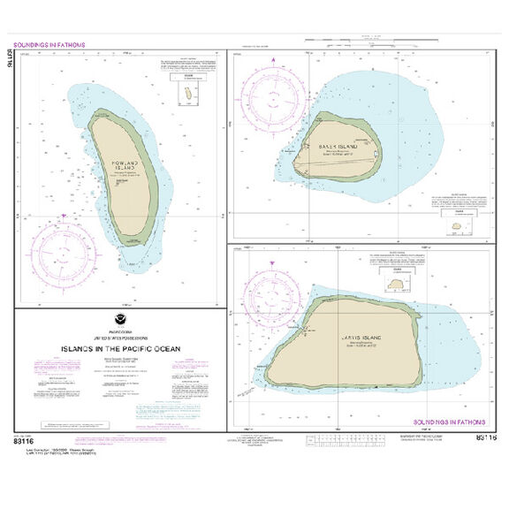 #83116 Pacific Ocean Jarvis Bake & Howland Islands image number 0