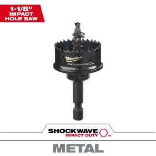 1-1/8" SHOCKWAVE&trade; Impact Hole Saw