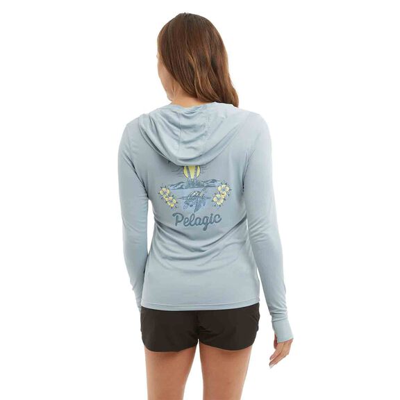 Women's Isla Tortuga AquaTek Hooded Shirt image number 1