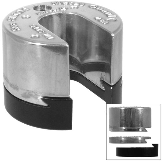 M-706190-A-C Mercury Quick Change Trim Anode Complete Set, Zinc image number 0