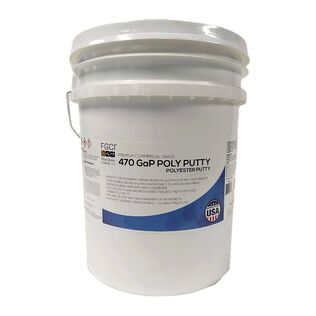 470 Gap Poly Putty 5 Gallon, MEKP Sold Separately