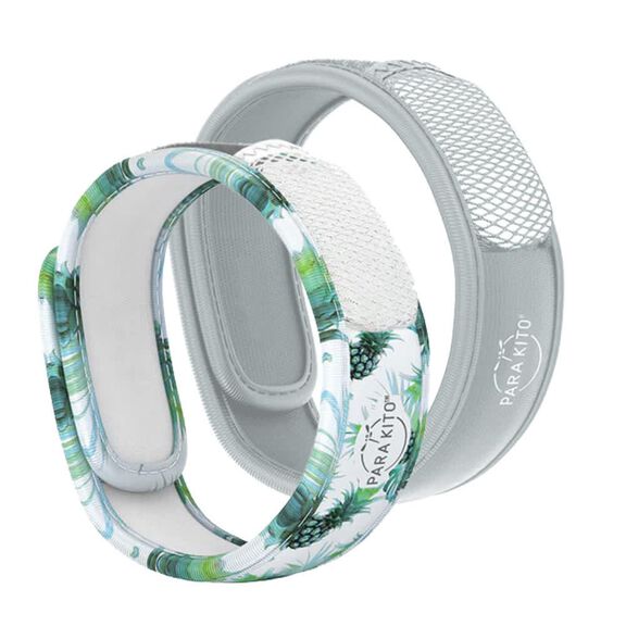 Mosquito Repellent Wristband Bonus (Smokey Grey and Pineapple) image number 0