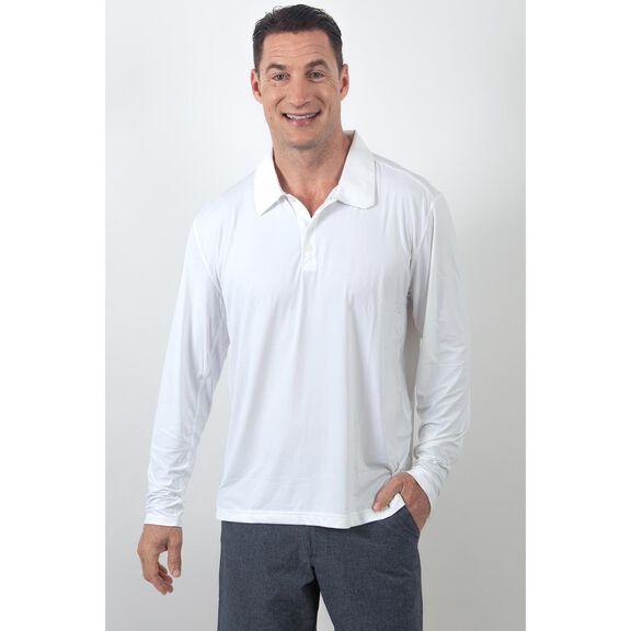Men's Collared Polo Shirt image number 3