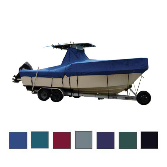 Center Console T-Top Cover, OB, Black, Hot Shot, 22'5"-23'4", 102" Beam image number 0