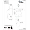 Trinidad Transom Shower Cold Only, Arctic White Cup & Lid, Hammer-Head Arctic White Sprayer, 10' White Rubber Hose, Chrome Trinidad Handle image number 3