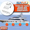 SEAFLO Dry Bilge 4-Zone Splitter System 24V Marine Solenoid Valve image number 3