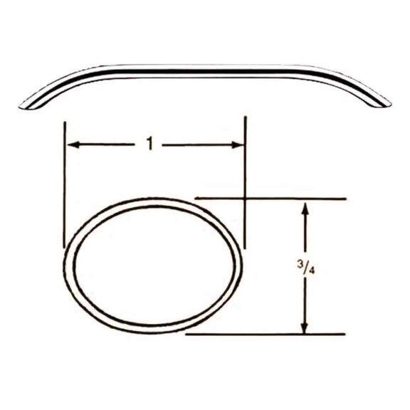 GG Schmitt & Sons 30" Oval Grab Rail image number 0