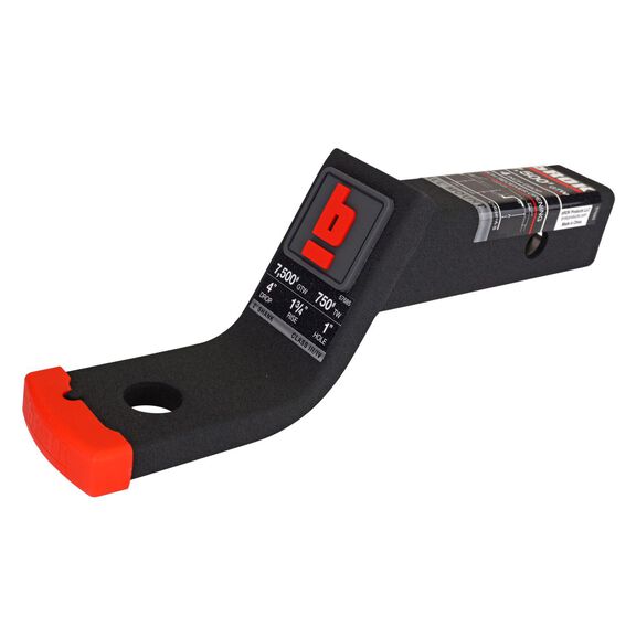 Trailer Ball Mount 2" Shank 4" Drop bROK Design 7500 HD image number 0