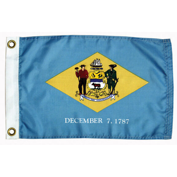 Delaware State Flag, 12" x 18" image number 0