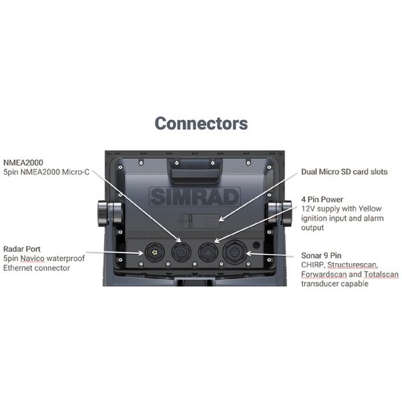 GO9 XSE Multifunction Display with 83/200 Transducer and C-MAP Discover Charts image number 4