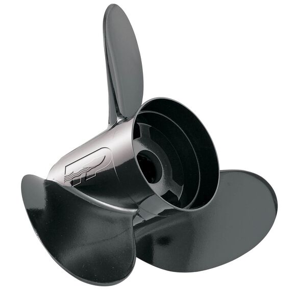 12 1/2" x 8" Hustler H2-1208 3-Blade, RH, Aluminum Propeller image number 0