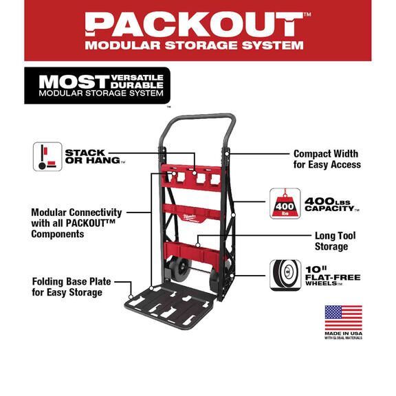 PACKOUT&trade; 2-Wheel Cart image number 1